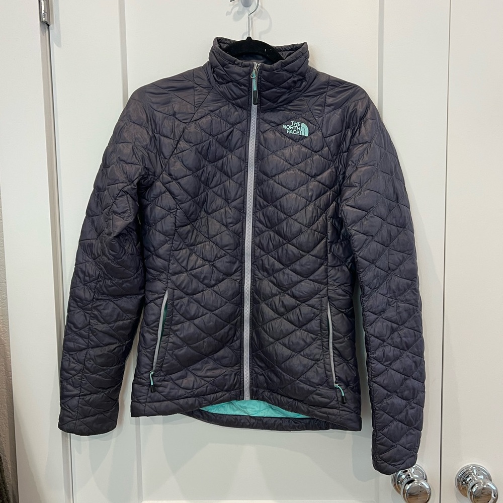 The North Face Women's Thermoball Nano Puff Quilted Purple Jacket Size XS